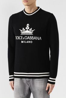 Новый Cвитер оригинал Docle Gabbana Кашемир 52