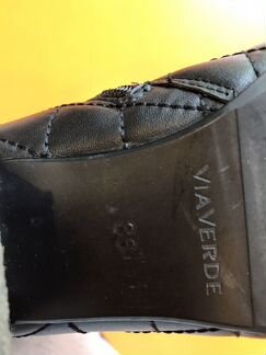 Сапоги кожаные Via Verde 36 размер