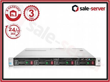Сервер HP DL360p Gen8 4x LFF 2x E2680 192GB 2x460W