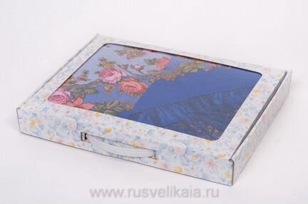 Платок павлопосадский шелковый