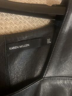 Платье кожа