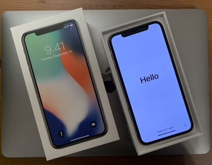 iPhone X 256гб silver