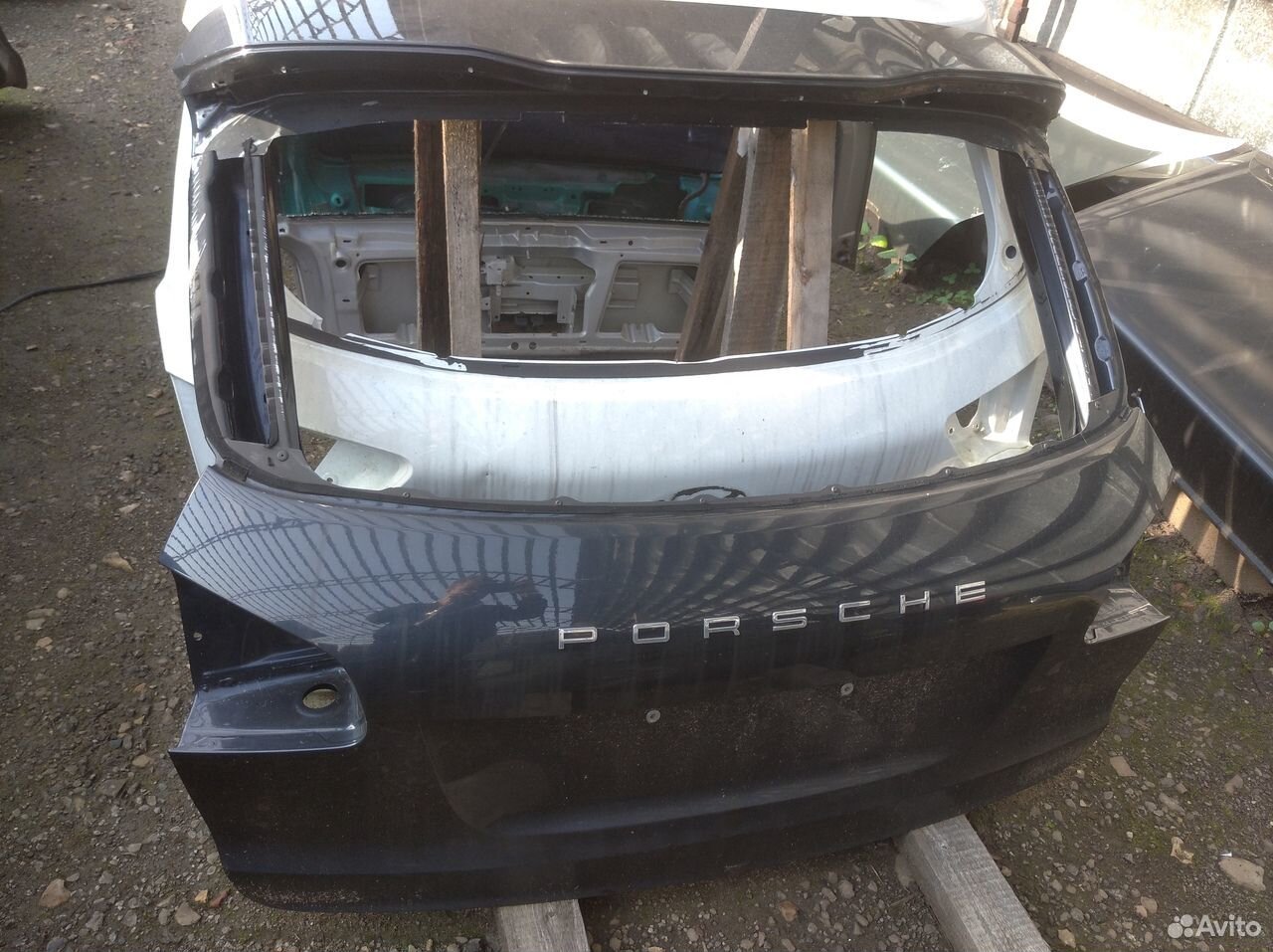 88162554450  Дверь багажника со стеклом Porsche Cayenne 2010-17 