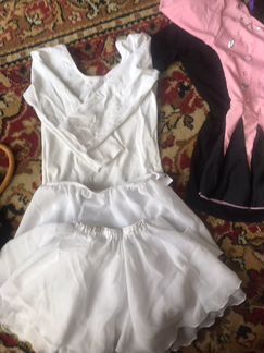 Вещи для танцев и фигурного катания. Пакетом