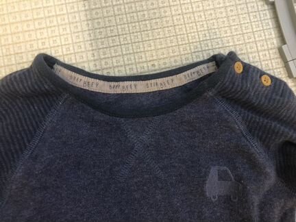 Слип с шапочкой mothercare 9-12 мес