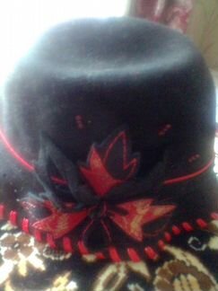 Фетровая шляпа новая р.55 утеплённая