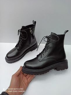 Ботинки женские кожа