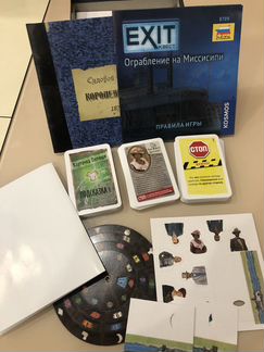 Настольная игра квест Ограбление на миссисипи