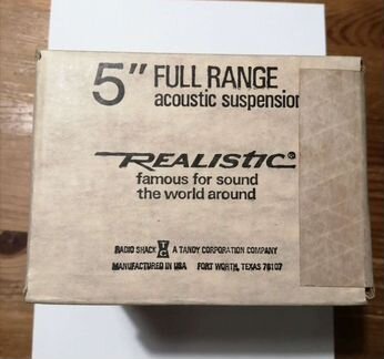 Динамики Radio Shack 5