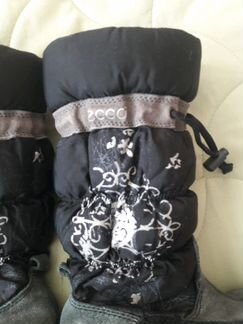 Сапоги для девочки экко