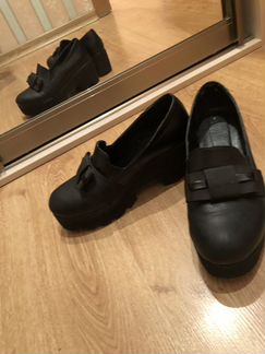 Туфли осенние на платформе б/у