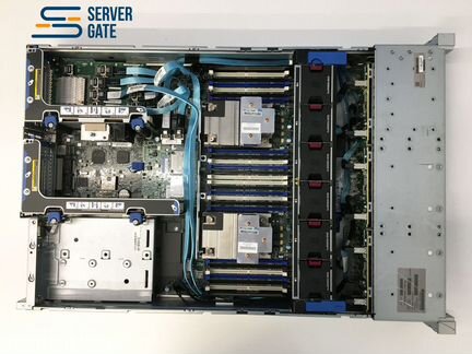 Сервер HP DL380 G9 24SFF 2x E5-2667V3 96 GB
