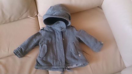 Пальто/куртка Microbe на девочку 6-12 мес