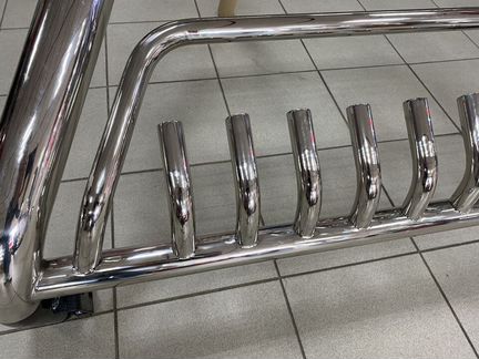 Кенгурятник высокий без крепежей Land Cruiser 200