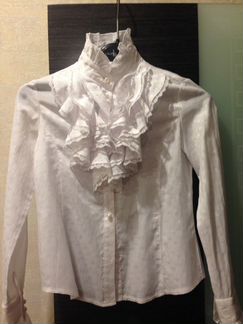 Блузка школьная нарядная silver spoon