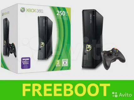 Xbox 360 Freeboot Slim E 250 гб