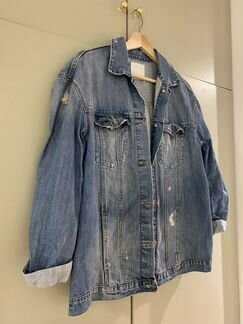 Куртка джинсовая оверсайз Zara