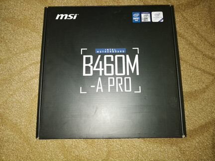 Материнская плата MSI B460M-A PRO (новая)