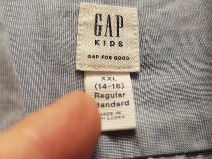 Рубашка детская Gap kids, на 14-16 лет, 100хлопок