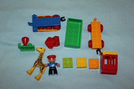 Lego зоопаровозик