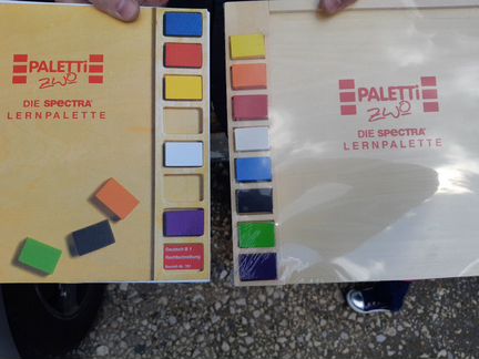 Paletti die spectra lernpalette доска с цветными к