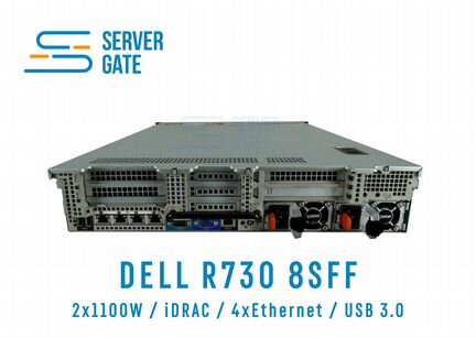 Сервер dell R730 8SFF 2 x E5-2640v3 32 GB
