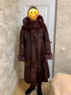 Шуба из нутрии