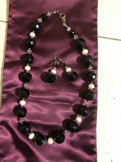 Комплект из натуральных камней