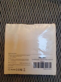 Ugreen usb lan (2.0 10/100 мбит), network adapter