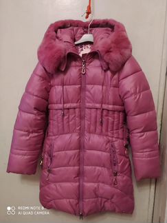 Зимняя куртка для девочки 140