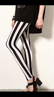 Лосины в полоску