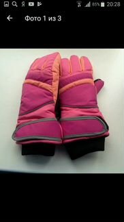 116/128 перчатки для девочки