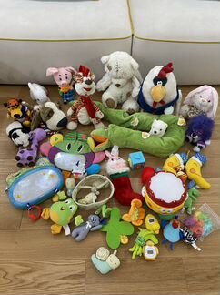 Игрушки мягкие (цена за все сразу)
