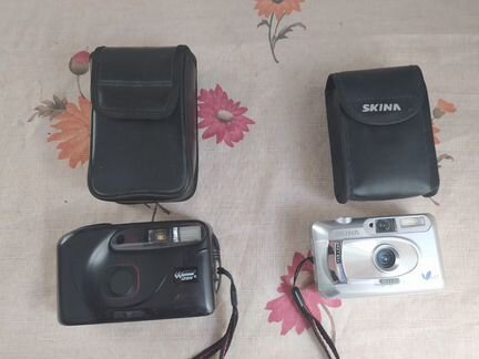 Плёночные фотоаппараты Skina и izen