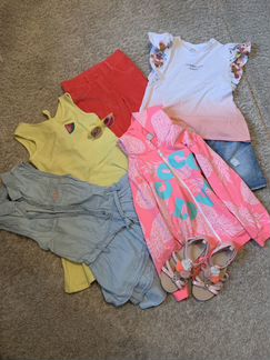 Набор фирменных летних вещей р 128