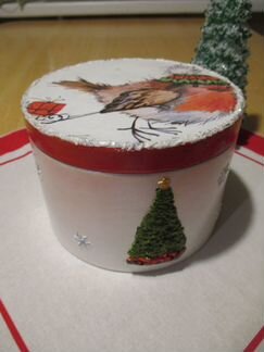 Шкатулка новогодняя 