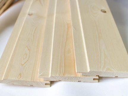 Евровагонка из сосны 1,25см x 9,6см x 500см
