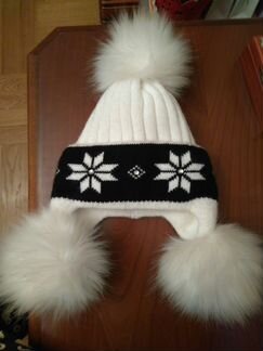 Шапка зимняя для девочки