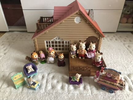 Sylvanian Families Коттедж с 2-ям семейками