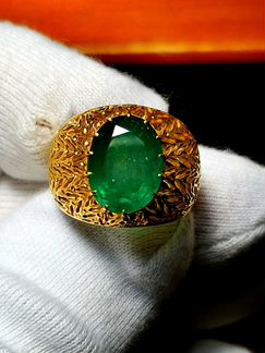 Кольцо с изумруд 5.27 к. Buccellati. Мгу.Видео