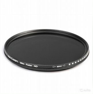 Светофильтр K&F Concept ND2-ND400 62mm новый
