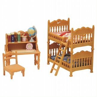 Набор Sylvanian Families Детская комната с двухэта