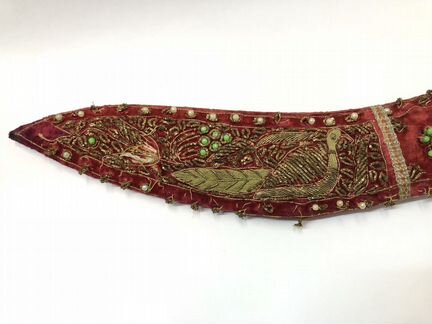 192 шикарные ножны от кукри ручная работа павлин