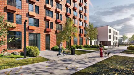 3-к квартира, 79.7 м², 6/24 эт.