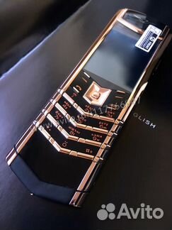 Vertu Signature S Design Steel Red Gold Верту