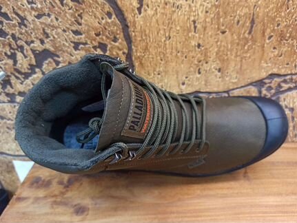 Ботинки Палладиум арт. 76844-383 олива