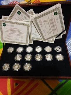 Серебрянные монеты 925 пробы