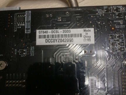 Видеокарта Asus nvidia GT640