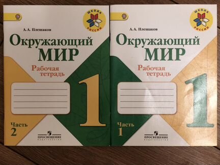 Рабочая тетрадь по окружающему миру 1 класс