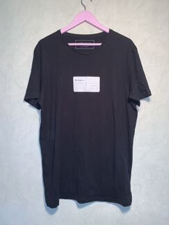 Черная футболка My lover is Zara Man